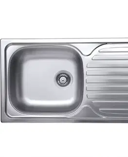 Oceľové drezy DREZ CLASSIC EC140D LEN