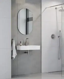 Sprchovacie kúty BESCO - Walk-in sprchovací kút AVEO - Farba rámu zásteny - Hliník chróm, Pevná stena - Bez pevnej steny, Rozmer A - 130, Rozmer C - 195, Výplň - Číre bezpečnostné sklo - 8 mm BCAVEO130