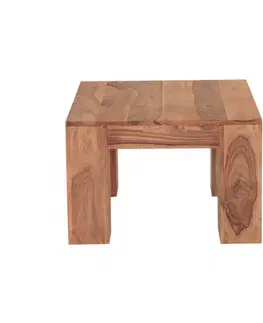 Konferenčné stolíky Konferenčný stolík Tara 60x40x60 indický masív palisander
