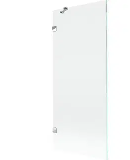 Sprchové dvere MEXEN/S - Lunar vaňová zástena FIX 80 x 150, transparent, chróm 897-080-000-01-00