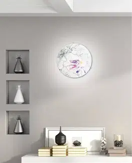 Stropná svetla Stropná lampa s pružinou E27 fialová