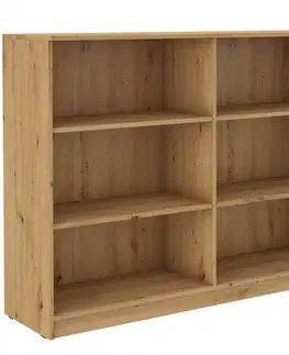 Vitríny a regály do obývačky Regál Malta Dub Artisan Typ 840