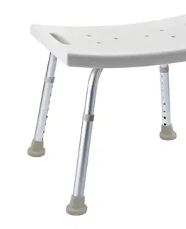 Doplnky do kúpeľne RIDDER - HANDICAP Kúpeľňová stolička, nastavitelná výška, biela A00601101