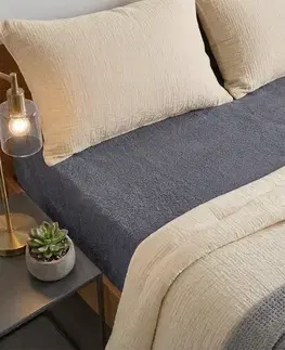 Plachty 4Home froté prestieradlo Ideál antracit, 60 x 120 cm