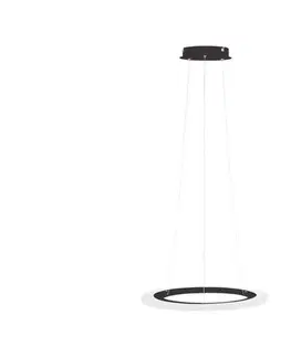 Svietidlá Eglo 202222 - LED luster na lanku PENAFORTE LED/30,5W/230V čierna 202222