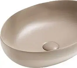 Umývadlá MEXEN - Cornelia umývadlo na dosku 50x36, cappuccino mat 21885064