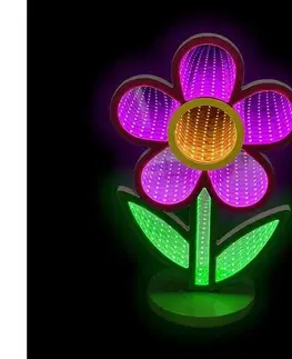 Svietidlá 2Kids Toys - LED Neónová stolná dekorácia LED/5W/USB kvet 2D98126