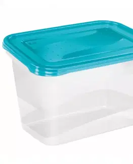 Dekorácie a bytové doplnky Sada dóz na potraviny - obdĺžnik 2x2l