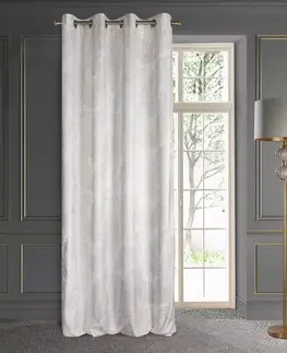 Závesy do spálne Záves LUNA2A 140x250 na priechodkách  399042 EUROFIRANY