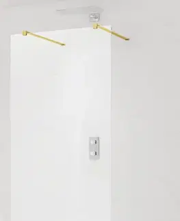 Sprchové dvere Sprchová zástena Walk-in 120 cm SAT vo farbe profilu zlatá SATBWI120ZAVZ SATBWI120ZAVZ