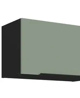 Kuchynské skrinky visiace Kuchynská skrinka Aria-Sa/Bl Anti Fingerprint 60gu-36 1f