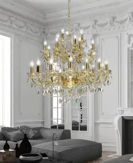 Svietidlá Závesná lampa MARIA 28xE14 luster Candellux