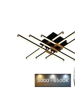 Svietidlá  LED Stmievateľný prisadený luster LED/70W/230V 3000-6500K + diaľkové ovládanie J3335/B