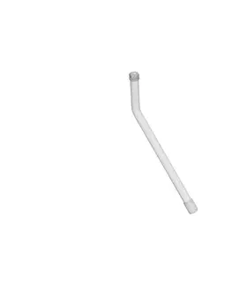 Svietidlá BEMETA Páčka k zrkadlám 1x14,8 cm nerezová/biela 301501094