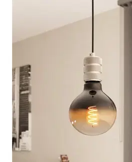 Svietidlá Eglo 43802 - Luster na lanku YORTH 1xE27/40W/230V chróm 43802