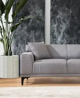 Pohovky a gauče Dvojmiestna pohovka Petra 2 - Light Grey