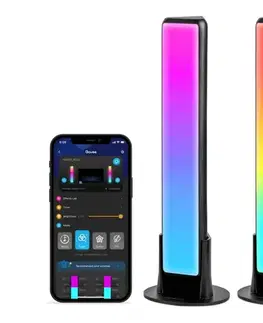 Svietidlá Govee - SADA 2x Flow Plus SMART LED TV & Gaming - RGBICWW Wi-Fi H60563D1