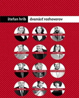 Eseje, úvahy, štúdie Dvanásť rozhovorov - Štefan Hríb