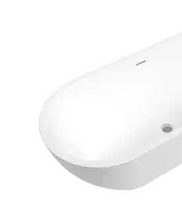Vane Voľne stojaca vaňa SAT Dua 170x75 cm akrylát ľavá aj pravá SATDUA1700 SATDUA1700