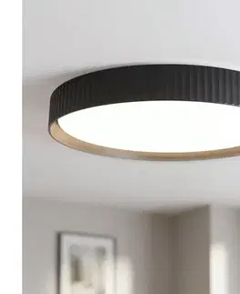 Svietidlá BRILAGI -LED Stmievateľné stropné svietidlo LUCIA LED/60W/230V pr. 59 cm čierna+DO WO800-OEM38-60