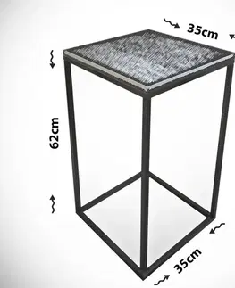 Konferenčné stolíky Príručný stolík / Odkladací stolík Pure - Marmo