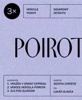 Detektívky, trilery, horory OneHotBook 3x Poirot #1