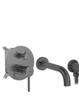 Kúpeľňové batérie REA - Vaňová batéria Lungo Titan + Box REA-B6388