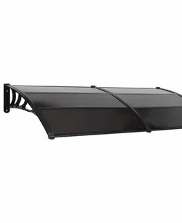 Vchodové prístrešky Strieška nad dvere 200 x 100 cm polykarbonát Dekorhome