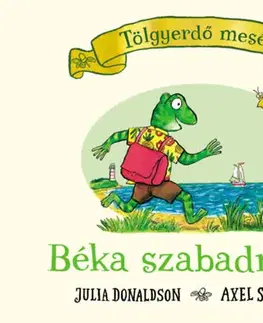 Leporelá, krabičky, puzzle knihy Béka szabadnapja - Julia Donaldson