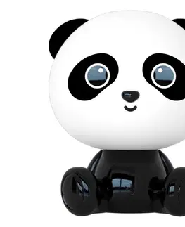 Lampy Lucide 71593/03/30 - LED Stmievateľná detská lampička DODO LED/3W/5V panda 71593/03/30