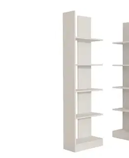 Knižnice Knižnica İkiz - White