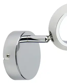 Nástenné svetlá Nástenná lampa 1X4W LED 3000K chróm AURELION
