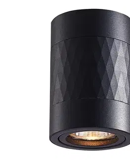 Svietidlá  Bodové svietidlo BIMA 1xGU10/25W/230V okrúhly čierna ML7687