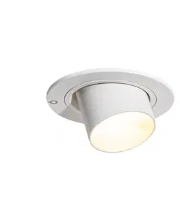 Zapustené svietidlá Moderné zabudované bodové svetlo biele GU10 35 mm okrúhle výkyvné - Installa