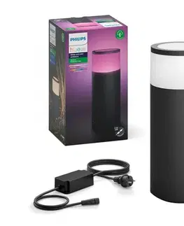 LED osvetlenie Philips - LED RGB stmievateľné vonkajšie svietidlo Hue CALLA LED/8W/230V IP65 P2468+P4997