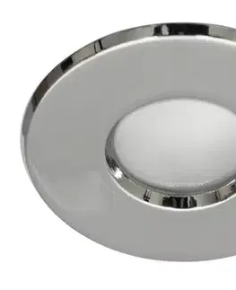 Stropná svetla Hermetické stropné svietidlo IP65 chróm SH-04