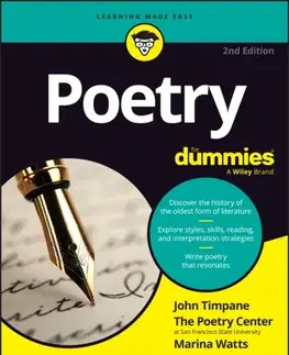 Poézia Poetry For Dummies - John Timpane,Poetry Center,Marina Watts