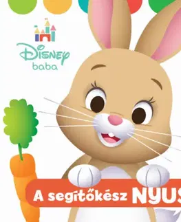 Leporelá, krabičky, puzzle knihy Disney Baba - A segítőkész nyuszi