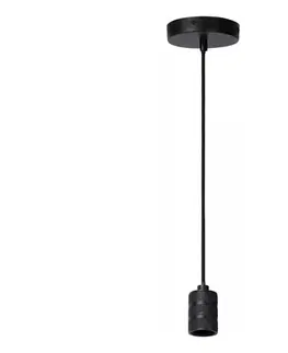 Predlžovacie káble Lucide 08426/01/30 - Napájací kábel JOVA 1xE27/60W/230V 08426/01/30