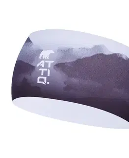 Čelenky Športová čelenka Attiq Lycra Thermo Mountain Grey