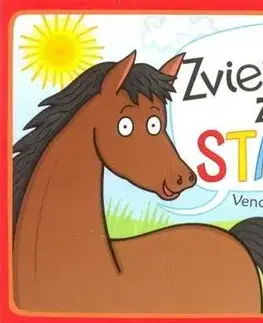 Leporelá, krabičky, puzzle knihy Zvieratká zo statku - Vendula Hegerová
