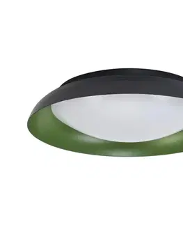 Svietidlá Osram - stmievateľné LED stropné svietidlo ORBIS PLATE LED/45W/230V pr.48cm zelená/čierna 4099854449987