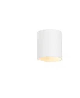 Nástenné osvetlenie Moderná nástenná lampa biela - Sabbio