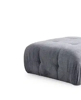 Taburety a podnožky Taburetka Amaris Pouffe - Grey