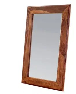 Zrkadlá Zrkadlo Tara 60x90 indický masív palisander