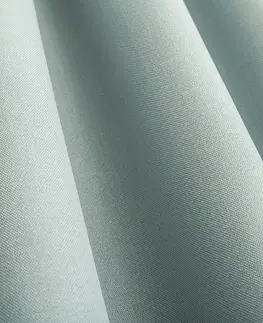 Závesy hotové Záves na riasiacej páske štruktúrovaný mentolový 140 x 280 cm 1 ks.