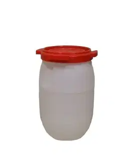 Zavlažovače Kinekus Plastový barel 30L, závitové veko, hrdlo 25cm, biely
