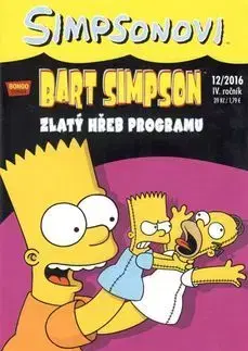 Komiksy Bart Simpson Zlatý hřeb programu 12/2016