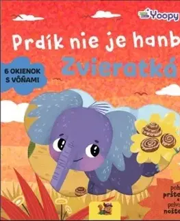 Leporelá, krabičky, puzzle knihy Prdík nie je hanba - Zvieratká - Kolektív autorov