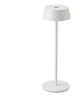 Lampy  LED Vonkajšia stmievateľná dotyková dobíjacia stolná lampa LED/2W/5V IP54 biela 7689